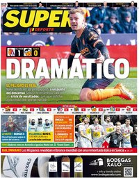 capa Jornal SuperDeporte de 30 janeiro 2023