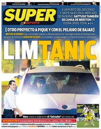 capa Jornal SuperDeporte de 31 janeiro 2023