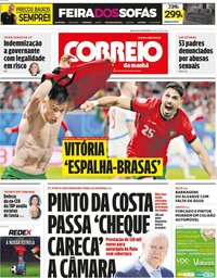 capa Correio da Manhã de 19 junho 2024