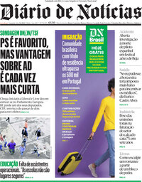 capa Diário de Notícias de 3 junho 2024