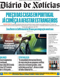 capa Diário de Notícias de 22 junho 2024