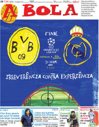 capa de Jornal A Bola