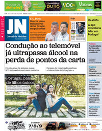 capa de Jornal de Notícias