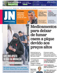 capa Jornal de Notícias de 4 junho 2024