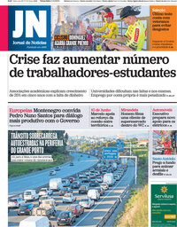 capa Jornal de Notícias