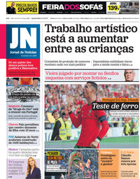 capa Jornal de Notícias de 12 junho 2024