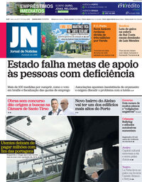 capa de Jornal de Notícias