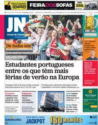 capa Jornal de Notícias