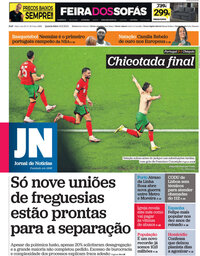 capa Jornal de Notícias de 19 junho 2024