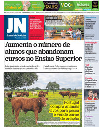 capa Jornal de Notícias de 20 junho 2024