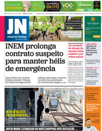 capa Jornal de Notícias de 29 junho 2024