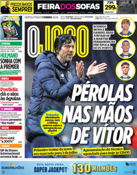 capa Jornal O Jogo de 7 junho 2024