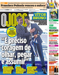 capa Jornal O Jogo de 8 junho 2024