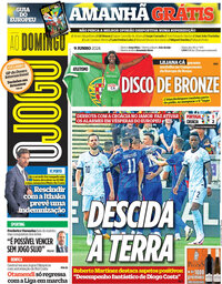 capa Jornal O Jogo de 9 junho 2024