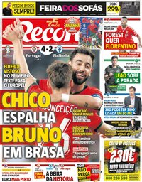 capa Jornal Record de 5 junho 2024