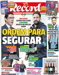 capa Jornal Record de 10 junho 2024