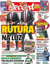 capa Jornal Record de 11 junho 2024