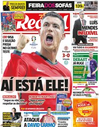 capa Jornal Record de 12 junho 2024