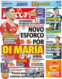 capa de Jornal Record