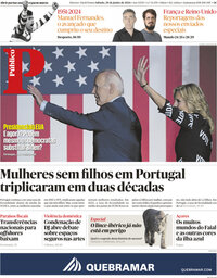 capa Público de 29 junho 2024