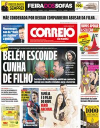 capa Correio da Manhã de 3 julho 2024