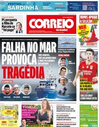 capa Correio da Manhã de 4 julho 2024