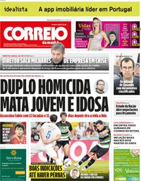 capa Correio da Manhã de 18 julho 2024