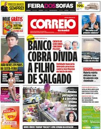 capa Correio da Manhã de 31 julho 2024