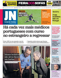 capa Jornal de Notícias de 3 julho 2024