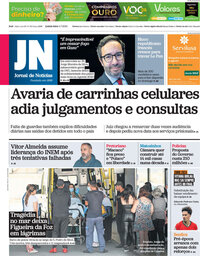 capa Jornal de Notícias de 4 julho 2024