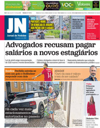 capa Jornal de Notícias de 13 julho 2024