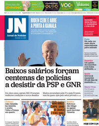 capa Jornal de Notícias de 22 julho 2024