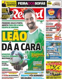 capa Jornal Record de 17 julho 2024