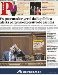 capa Público de 18 julho 2024