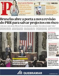 capa Público de 25 julho 2024