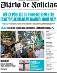 capa Diário de Notícias de 1 agosto 2024