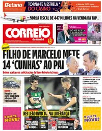 capa Correio da Manhã