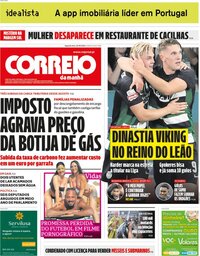 capa de Correio da Manhã