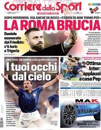 capa de Corriere dello Sport