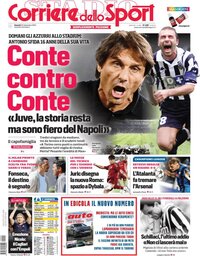 capa de Corriere dello Sport