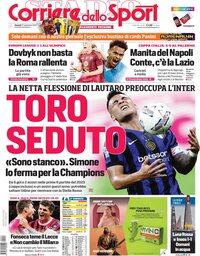 capa de Corriere dello Sport