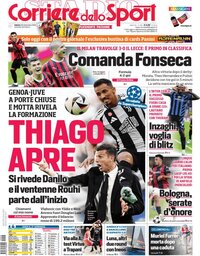 capa de Corriere dello Sport