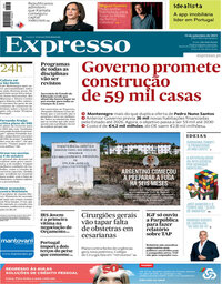 capa Expresso de 13 setembro 2024