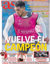 capa de Jornal As