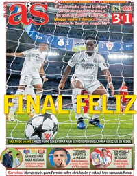 capa de Jornal As