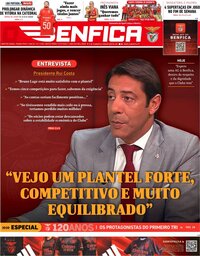 capa de Jornal Benfica