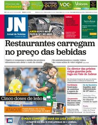 capa Jornal de Notícias