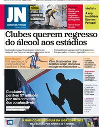 capa de Jornal de Notícias