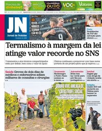 capa de Jornal de Notícias