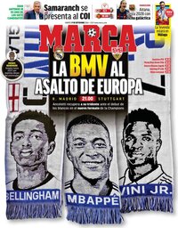 capa de Jornal Marca